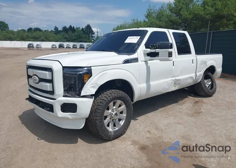 2015 Ford F-250 Xlt из США, поврежденный, VIN 1FT7W2BT9FED68706